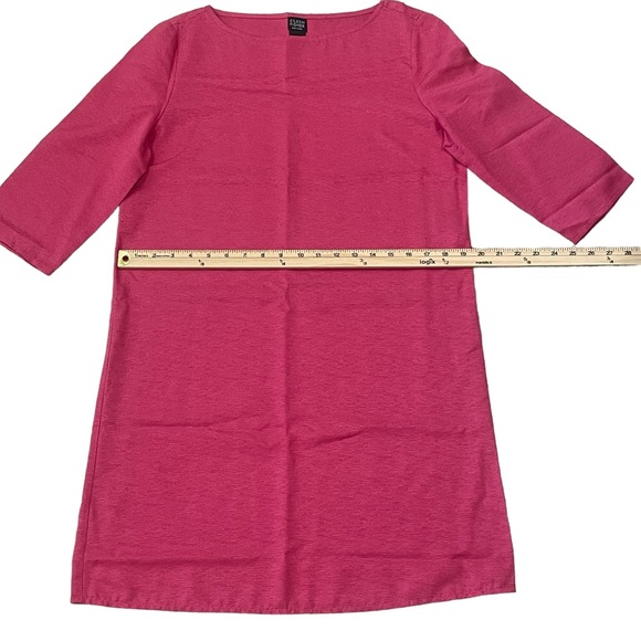 Eileen Fisher 100% Silk Shift Dress XS EUC - Picture 7 of 11